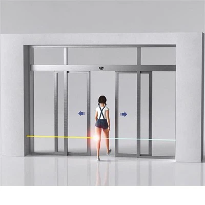 Rješenje za pristup pokretima i anti-pinchu za automatska vrata okrenuta ulicama